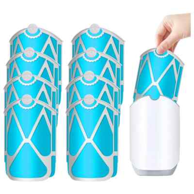 8 Pack Flying Insect Trap Refills Compatible for ZEVO Indoor Fruit Fly Insect