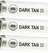 Wolff Dark Tan II Tanning Bed Lamps Bulbs F71 T12 100W  Qty 34