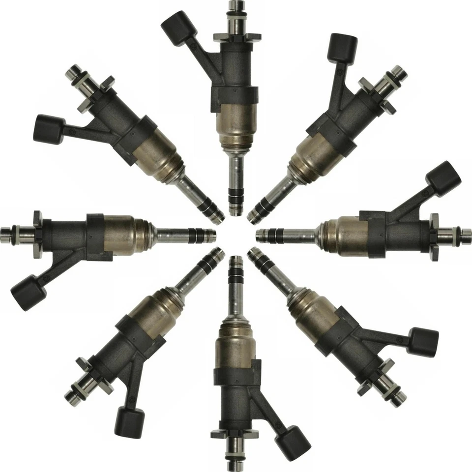 8PCS Fuel Injectors For GMC Yukon & Yukon XL 5.3L V8 2015 2016 2017 2018 Foto 2 de 4