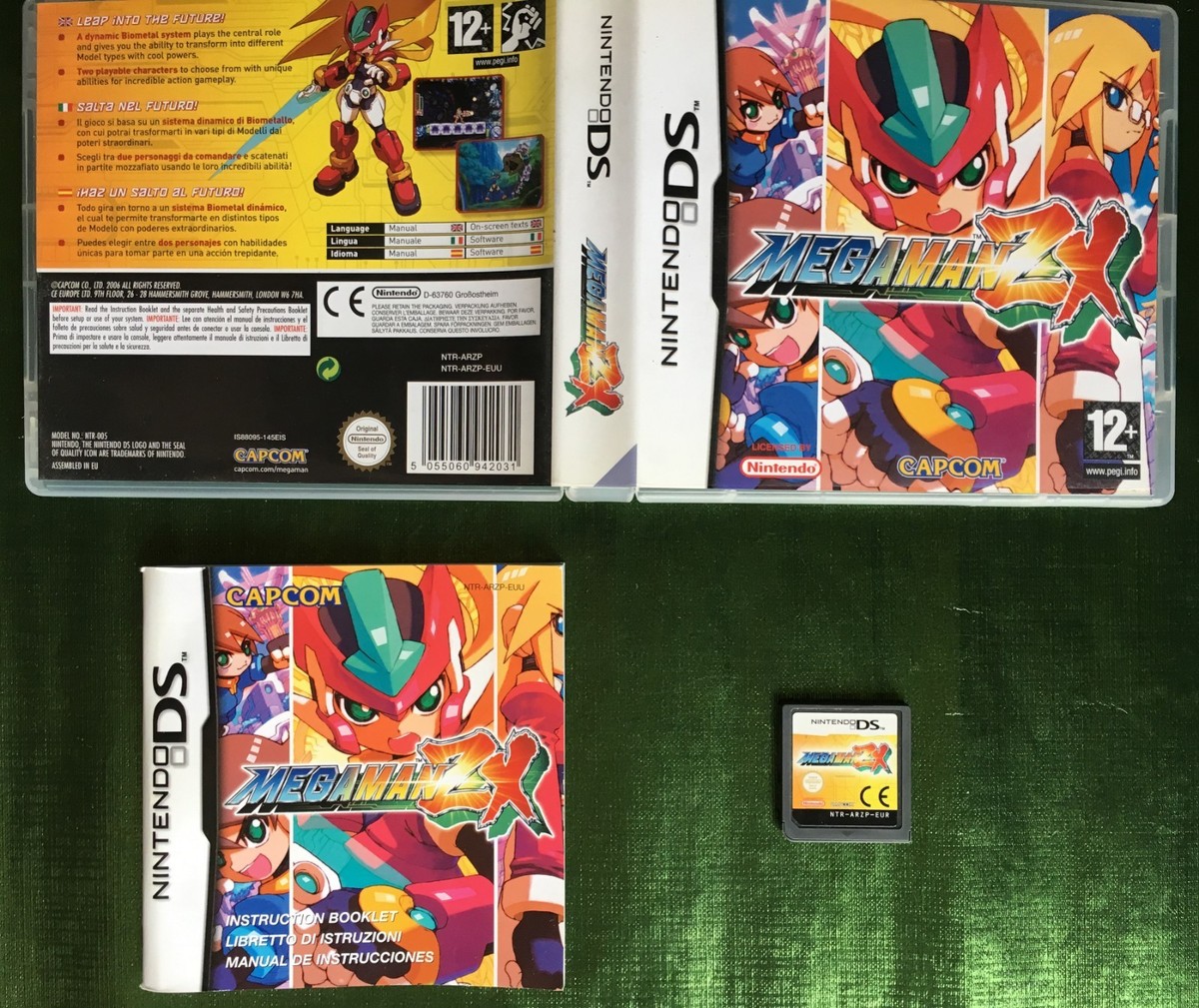 Mega Man ZX DS Completo!! | eBay