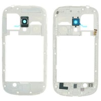 Samsung Galaxy S3 Mini Gt-I8190 MittelgehäUse Cover Rahmen Weiß