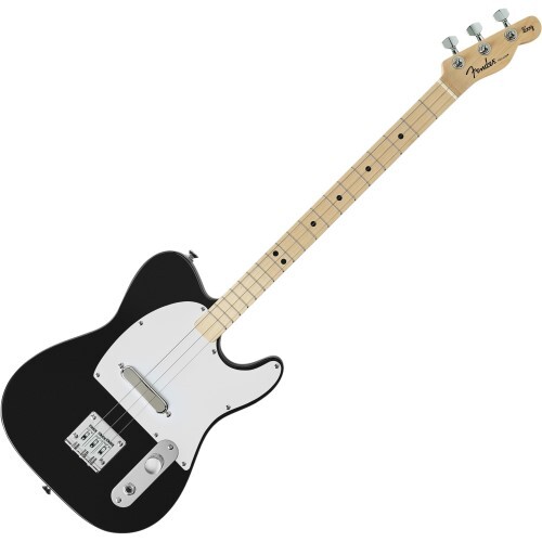 Loog X Fender Telecaster schwarz 3-saitige Kindergitarre | Neu