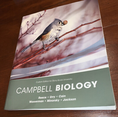 #ad Campbell Biology Custom Edition For Stonybrook University 10th ED S C VG $28.49