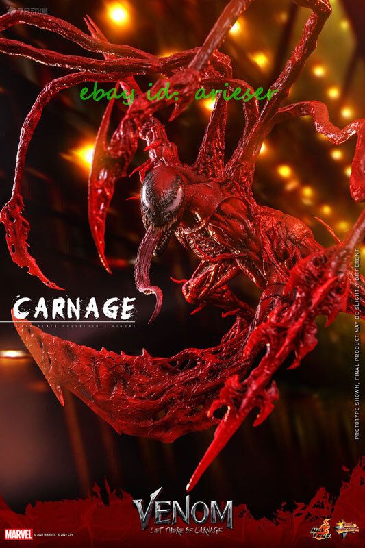 Hot Toys 1/6 Mms619 Carnage Venom:Let There Be Carnage Action
