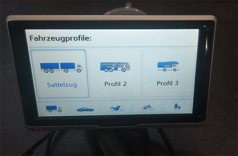 Becker Navi LKW/Wohnmobil/Bus/Camper active.transit.5 - 08/2025 - Bild 2 von 4