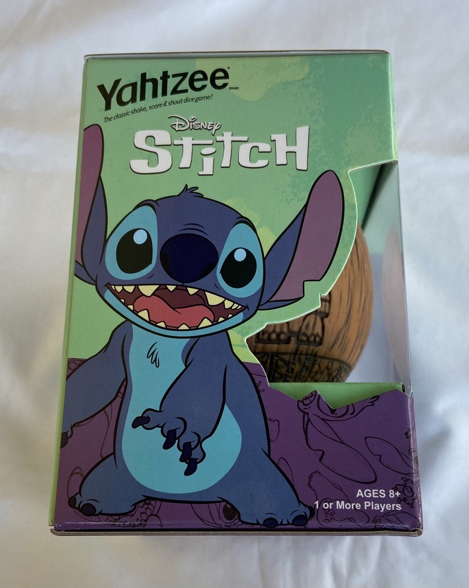 Disney - ヤッチー NEW] DISNEY - STITCH YAHTZEE DICE GAME | eBay