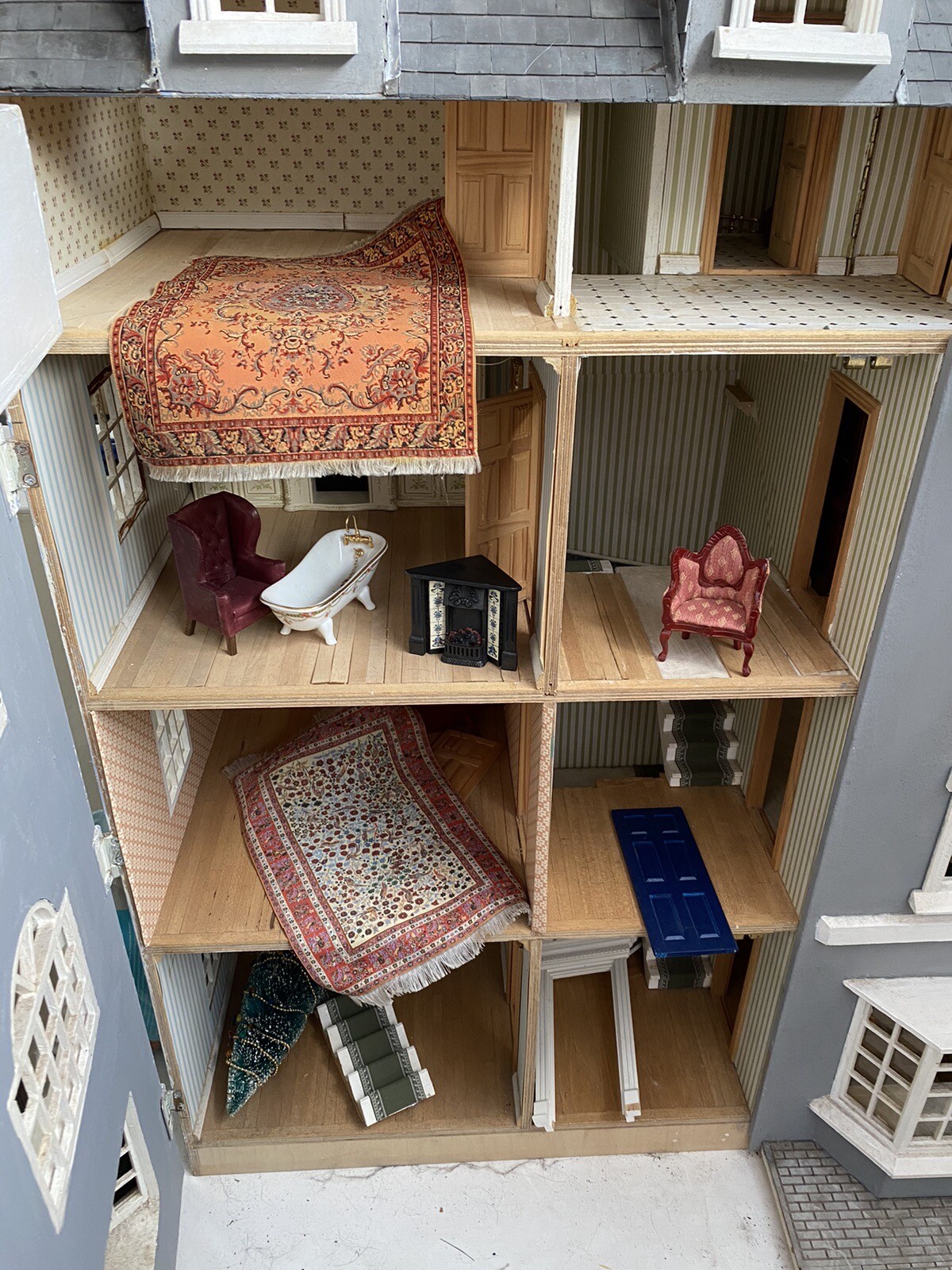 dolls house furniture bundle job lot eBay