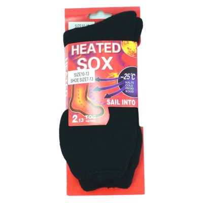 For Mens Heated SOX Extra Thick Winter Heavy Duty Fuzzy Boots