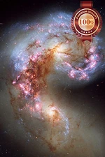 NEW G1 SWIRLY GALAXY NEBULA HUBBLE SPACE PHOTO HOME ART PRINT PREMIUM POSTER