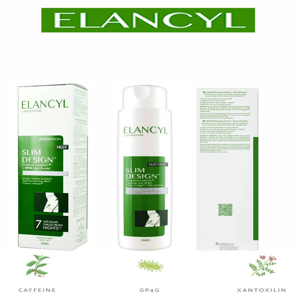 Elancyl Slim Design Notte Per Contorni Cellulite Testata Rimodellato 200Ml-image