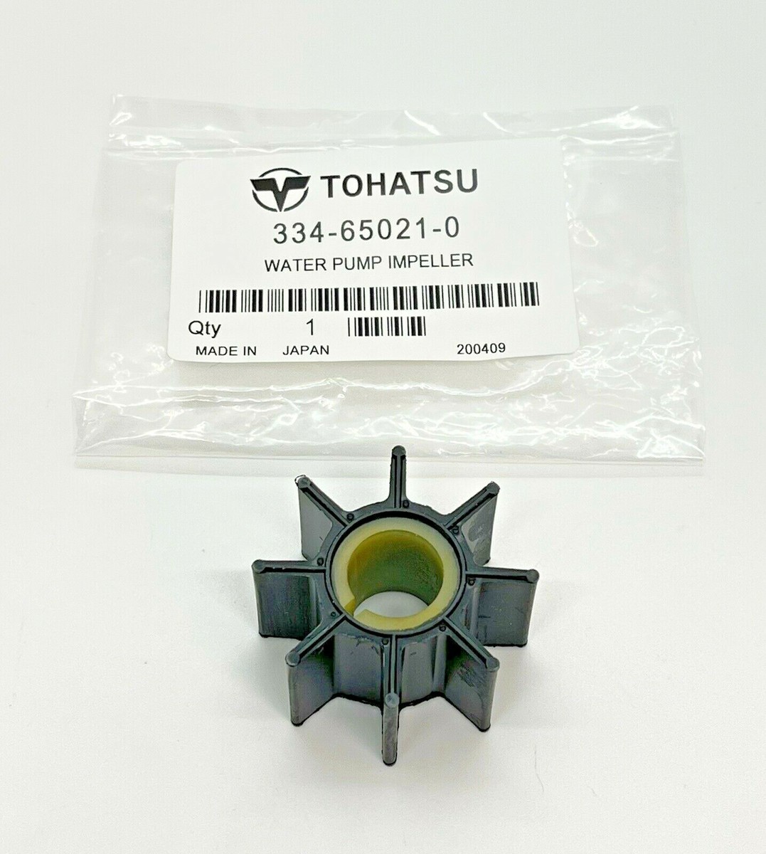 Genuine Tohatsu 9.9/15/20hp Outboard Water Pump Impeller 334-65021