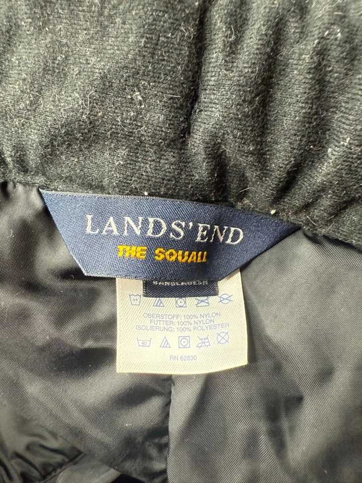 Pantalones de mujer Lands End Squall 2X 20W-22W negros de nailon/poliéster ropa de invierno Foto 2 de 4