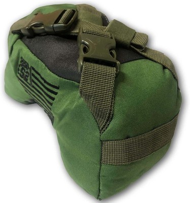 S2Delta Shooting Rest Bag, Large, Green, C-BAG-GRN