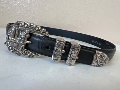 Brighton Mickey & Co. Disney Collection Dark Brown Leather Belt 28 3003M il_fullxfull.1842135312_ng8d.jpg main image 2