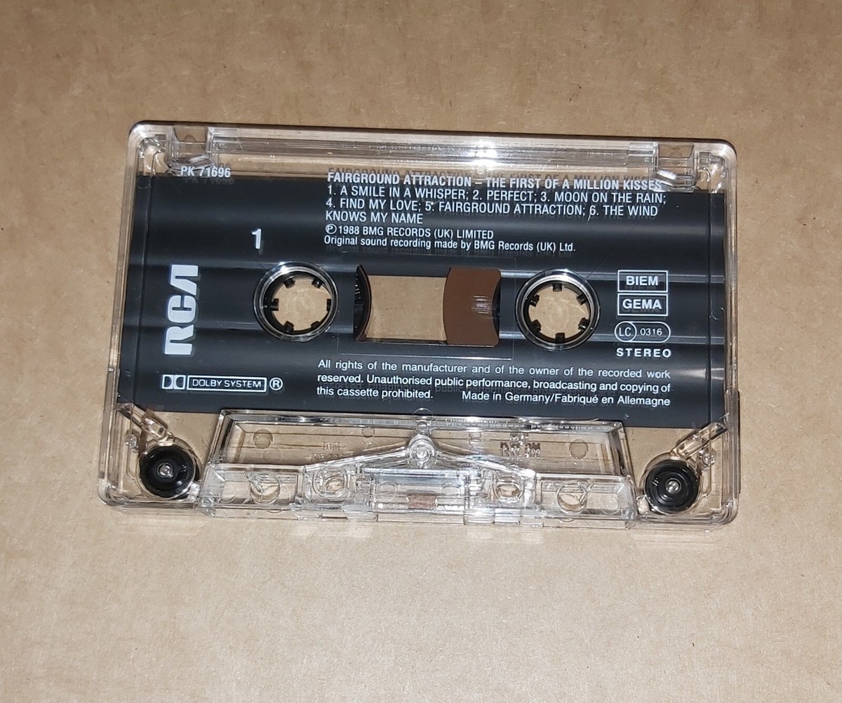 Music Cassette Tape Fairground Attraction The First of a