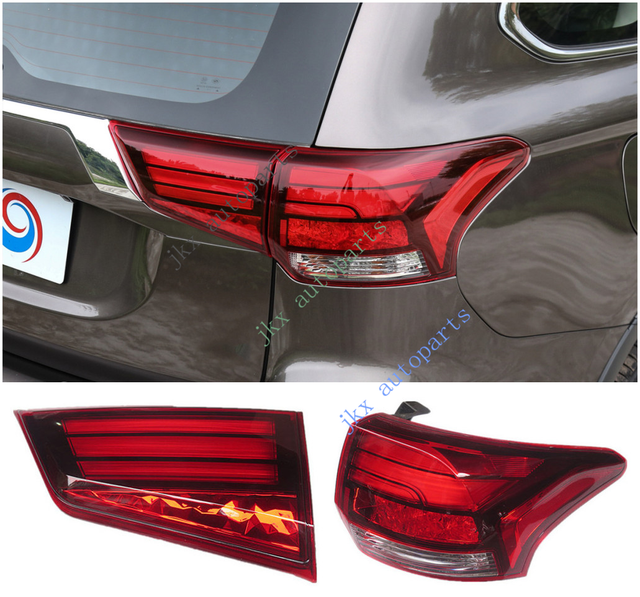 2pc LH Outer+Inner Tail Lamp j ASSY Taillight For Mitsubishi Outlander