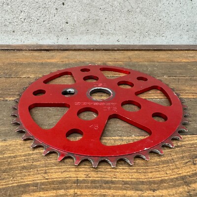 Odyssey スプロケット USA製 Odyssey Z915 BMX Sprocket 45t Red USA Old School BMX Z-915 45