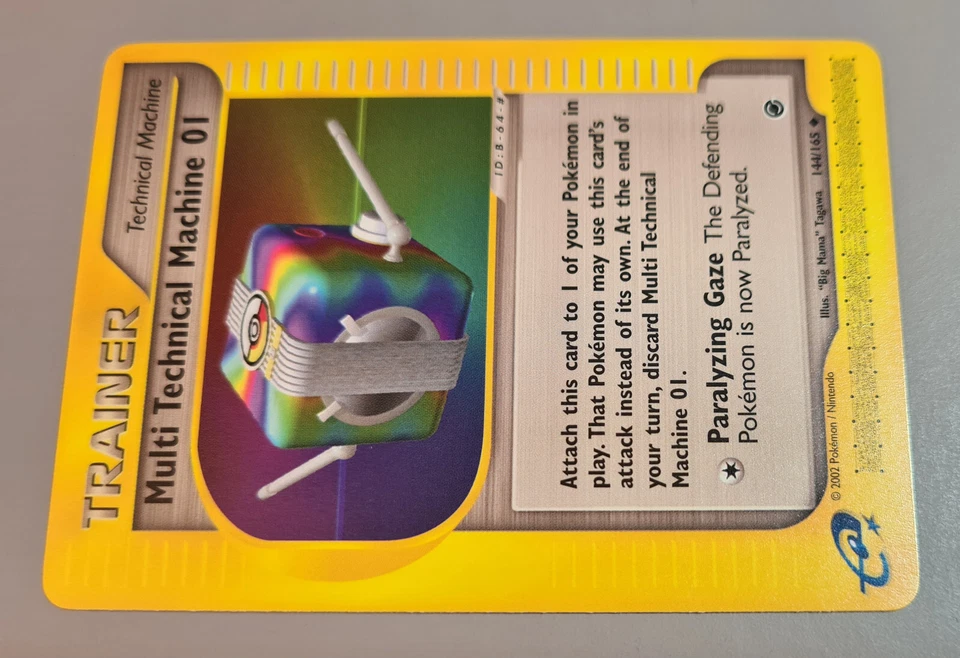 Multi Technical Machine 0I #144/165 (Trainer) Uncom. Expedition 2002 N.Mint/Mint - Bild 2 von 3