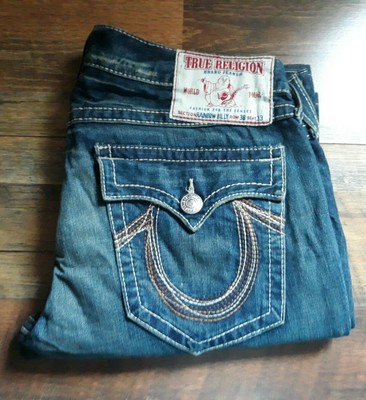 TRUE RELIGION RAINBOW JOEY SZ 38 (40W 