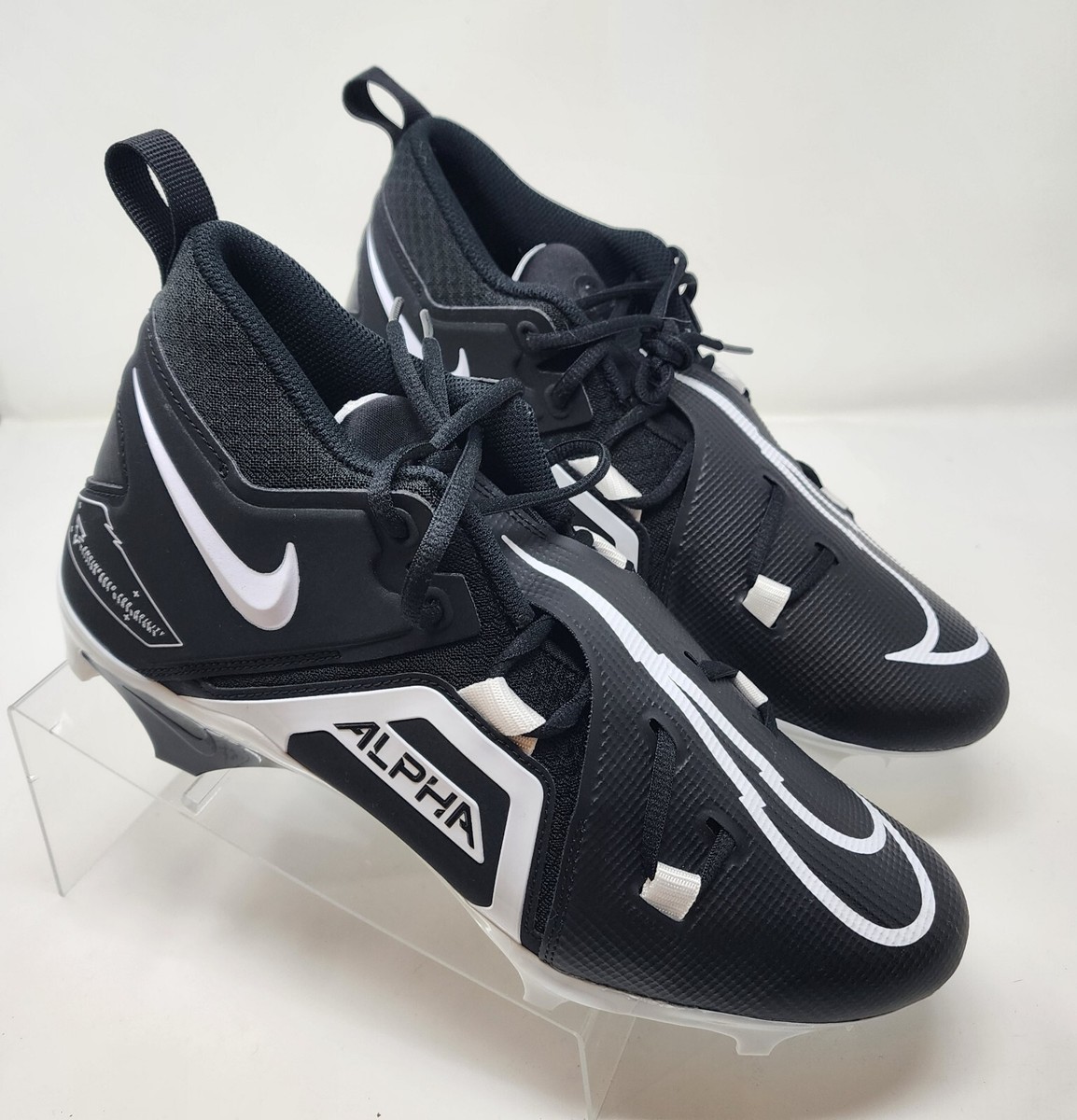 Nike Football Cleats Mens 11 Black Alpha Menace 3 Mid  display picture 2