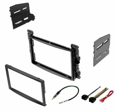 CAR STEREO DVD INSTALLATION INSTALL DASH TRIM KIT W/ WIRING HARNESS & ANTENNA