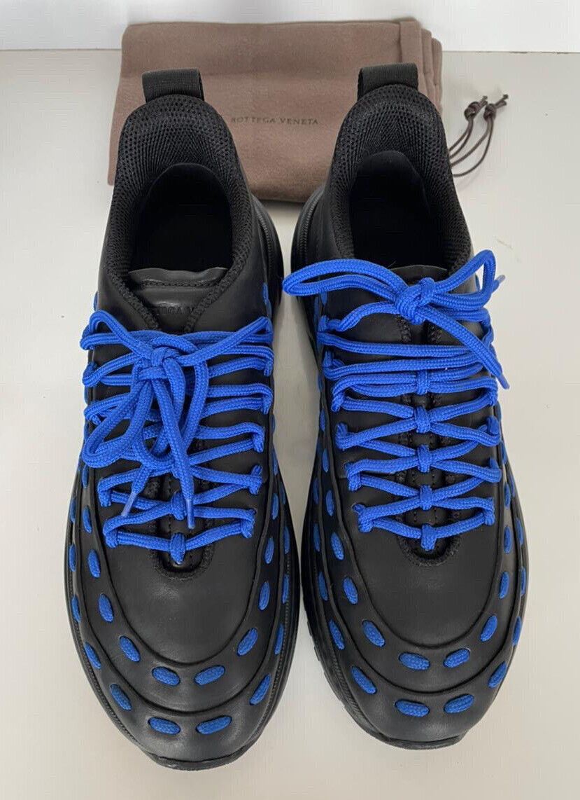 Bottega Veneta Mens Leather Black/Blue Sneakers 8 US (41  display picture 1
