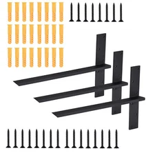  3pcs Shelf Bracket 18-24in  T-shaped  Floating Shelf Brackets