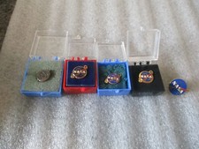 NASA MSFC 20yr-10K/25yr LORDSHIP/30yr BRANDT ANNIVERSARY PINS+BRONZE & ENAMEL (5