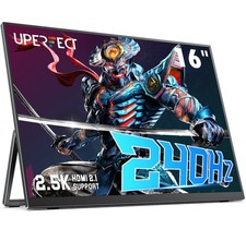 UPERFECT 16 Inch 2K Monitor 240Hz Gaming Monitor 2560x1600 Monitor USB C Monitor