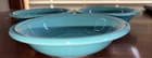 Lot of 3 Fiesta ware - 5 3/8” Stacking Fruit Berry Dessert Bowls Turquoise