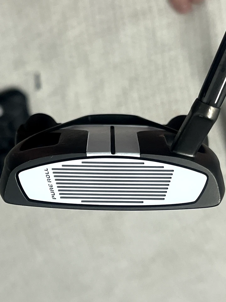 Паттер с молотком TaylorMade Spider Tour T3 Steel KBS 35 дюймов + чехол для головки - Изображение 2 из 4