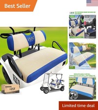 Machine-Washable EZGO Golf Cart Front Seat Covers - Easy Fit Stylish Design
