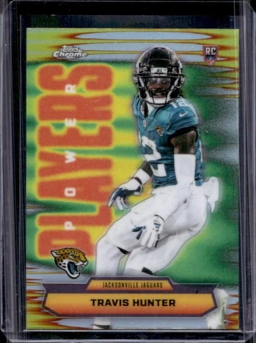 2025 Topps Chrome Travis Hunter Refractor (RAW)