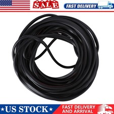 Brand New 32ft U-shaped Door Bead Rubber Protector 10m Black Replacement Brand New 32ft U-shaped Door Bead Rubber Protector 10m Black Replacement