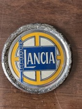 Rare Vintage LANCIA Plaque 1970 Authentic