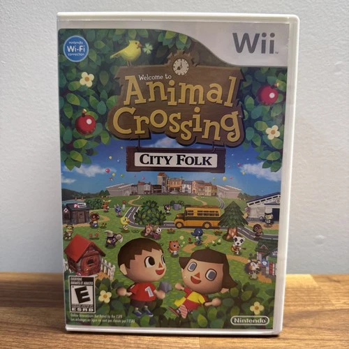 Nintendo Wii Animal Crossing City Folk