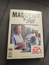 Madden NFL 96 Sega Genesis 1995 CIB Tested Works Great Authentic
