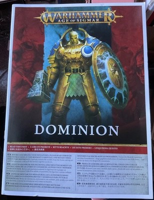 Warhammer AoS - Dominion - BRANDNEUE Montageanleitung (R77)