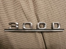 Original Mercedes W123 300D Schriftzug 1238170915 Emblem Heckdeckel Oldtimer Original Mercedes W123 300D Schriftzug 1238170915 Emblem Heckdeckel Oldtimer