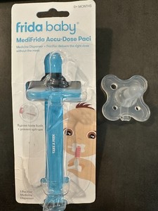 FRIDA BABY Medi Frida Accu-Dose Pacifier Baby Medicine Dispenser PACIFIER ONLY!!