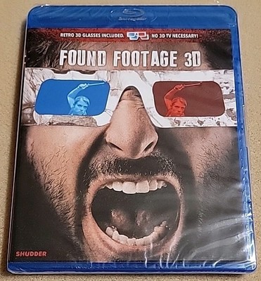 NEW Found Footage 3D (Blu-ray) w/2 Pairs Of Glasses 2D & 3D Versions SEALED