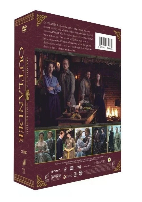 Outlander: The Complete Series Seasons 1-7 (Part 1&2，DVD 31-Disc Set ) Foto 2 de 2