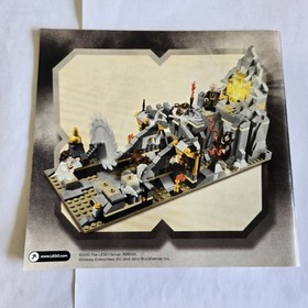 LEGO 7572 Prince of Persia The Sands of Time Instruction Manual  2 Books ONLY