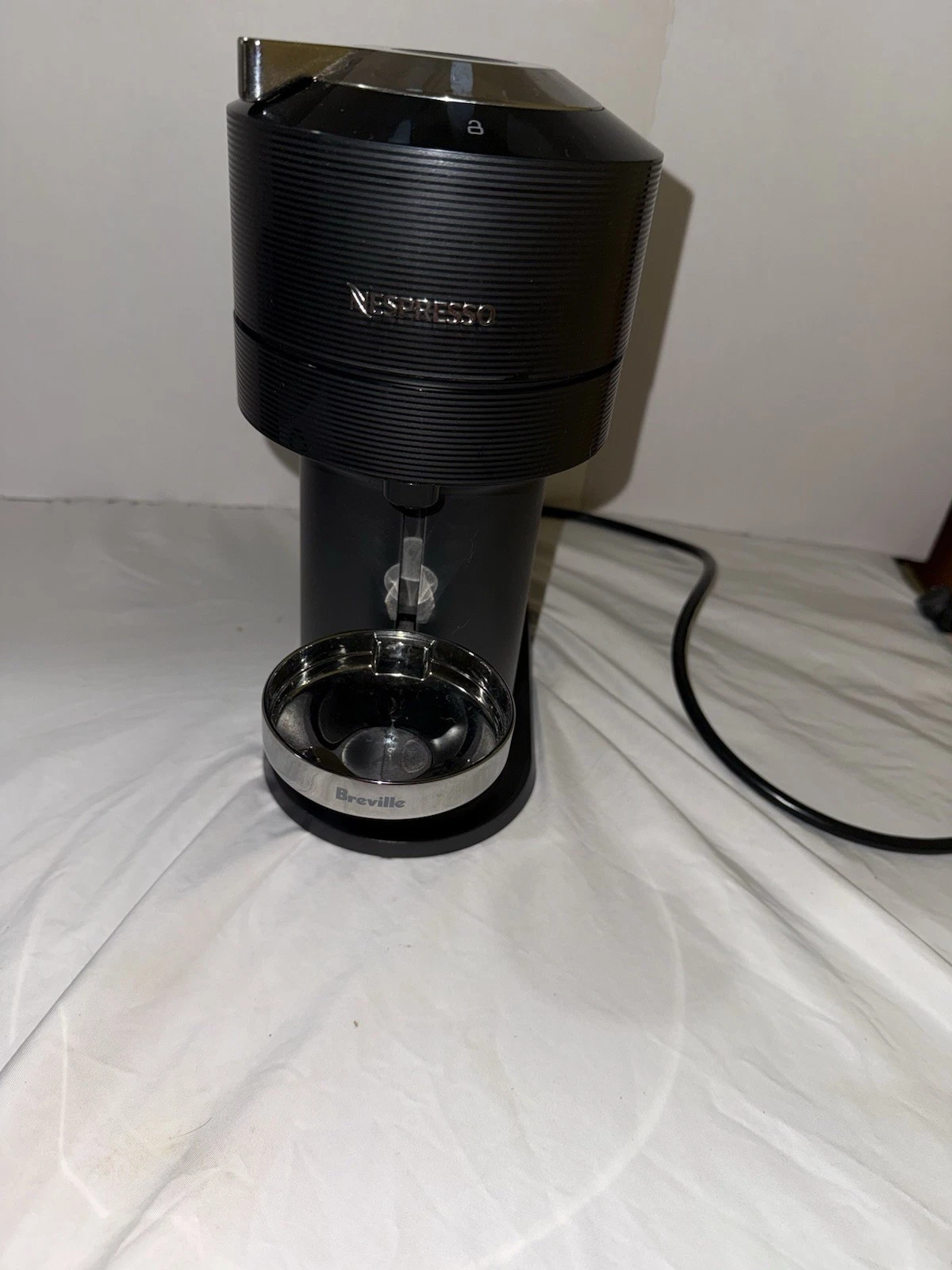 Breville Nespresso BNV530BLK by Vertuo Next Premium No Water Tank Or Cup Ins.