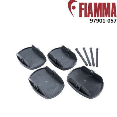 FIAMMA PLATTEN PRO - X4 ANTI SINK PLATTEN FÜR WOHNWAGEN ECKE STEADIES / BEINE