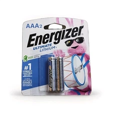 19 packs of 2 Energizer Ultimate Lithium AAA Battery lot Exp 12/2050 Sealed