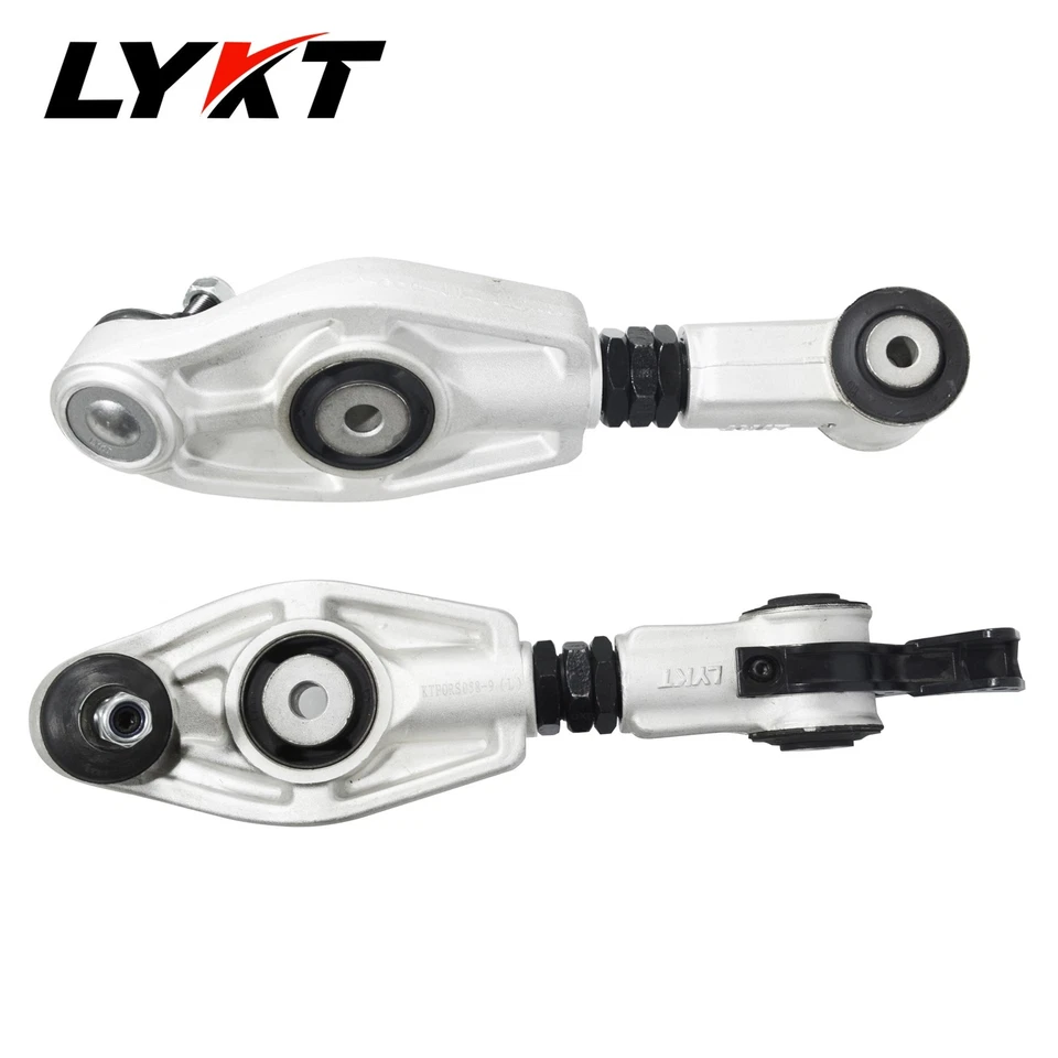 LYKT  2pcs Adjustable Arms Rear Camber Kit for Porsche 911、Cayman、Boxster 97-16 Foto 3 de 4