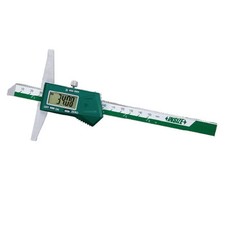Insize Electronic Digital Depth Gauge, 0-6"/0-150mm (1141-150A)