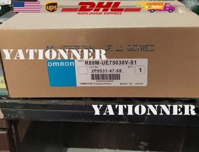 1PC New Omron R88M-UE75030V-S1 Servo Motor In Box Fast Shipping