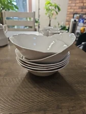 J & G Meakin 6.25” Sterling Colonial Sauce Fruit Bowls Set of 6